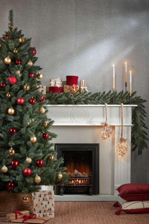 Mica Decorations Kerstboomrok - H26 x Ø58 cm - Zeegras - Naturel Bruin