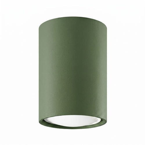 Sollux Lighting Plafondlamp LAGOS 10 olijfgroen - 6x6x10cm