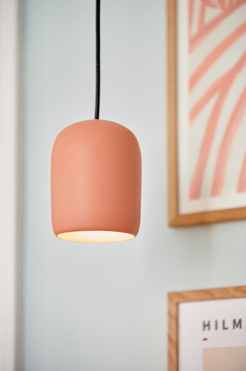 Nordlux Notti Hanglamp - Ø10cm - E27 - Terracotta