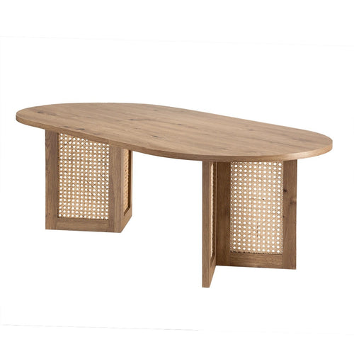 Calicosy - Salontafel TALIA - licht hout 120x60x40 cm