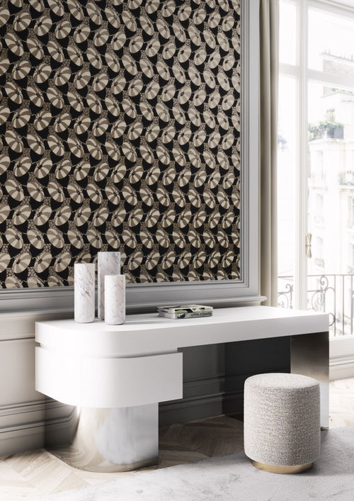 Masureel behang geometrische vormen beige - 70 cm x 10.05 m - 630509 - vtwonen shop