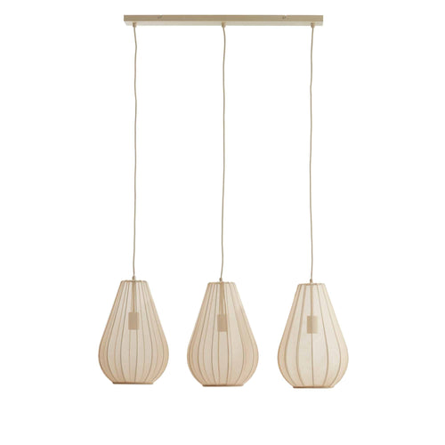 Light & Living hanglamp Itela - bruin - 80x8x40cm