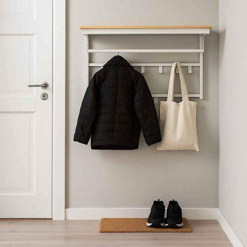 Ylumen kapstok Wesly -  30  x 42   cm - wit