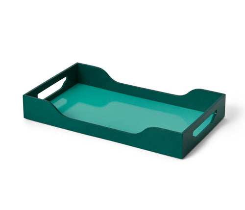Printworks Dienblad - Swell - L - Turquoise/Groen