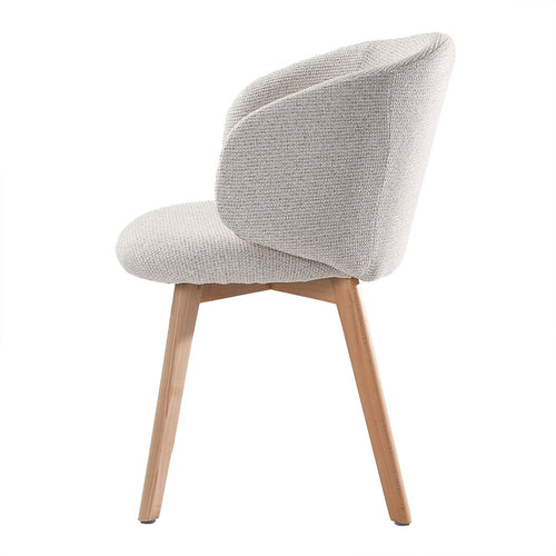 Calicosy - Stoelen set van 2 SOLÈNE - beige 60x55x79 cm