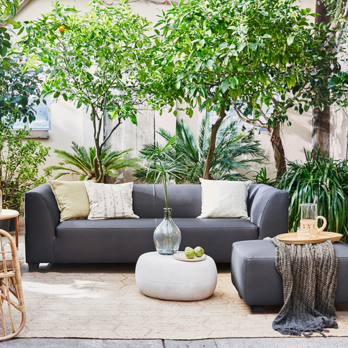 vtwonen bijzettafel Pebble - Fiber Clay - Wit - 31x65x49 - vtwonen shop