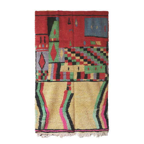 AFK Living vloerkleed Berber - handgemaakt - Wol - 175 x 247 cm - vtwonen shop