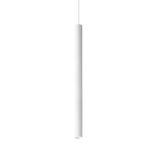 Ideal Lux LOOK 70 cm superslanke hanglamp voor aan het plafond, wit, 1x GU10 fitting