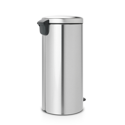 Brabantia NewIcon Pedaalemmer, 30 liter, kunststof binnenemmer - Matt Steel Fingerprint Proof