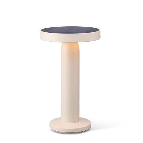 Lighto | Tafellamp lichtbruin solar voor buiten | Oplaadbaar | Werkt op zonne-energie - vtwonen shop