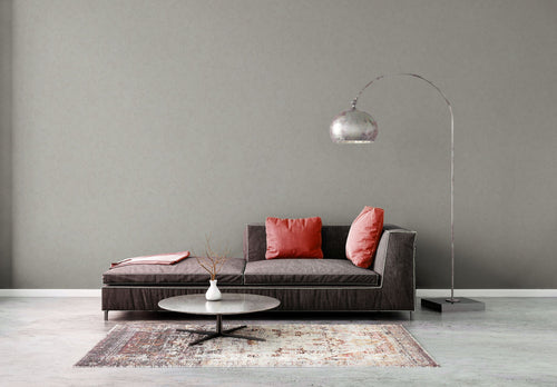 Livingwalls behang effen lichtgrijs - 53 cm x 10.05 m - AS-390355