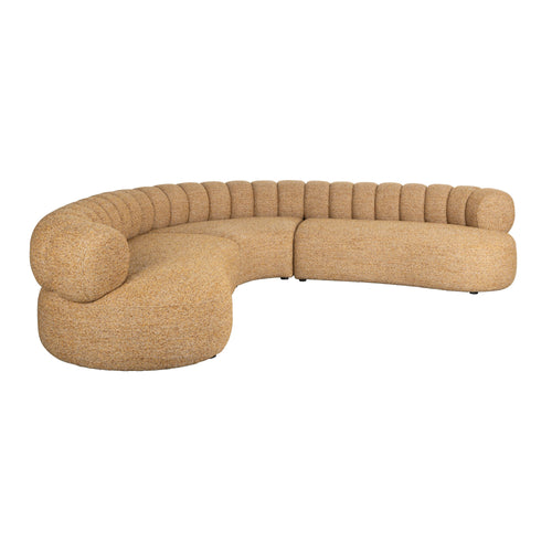 Dutchbone Duvane 7-Zitsbank/ Hoekbank Bruin