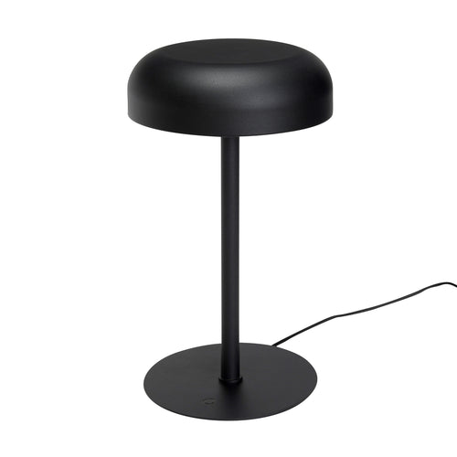 Hübsch tafellamp Velo - ijzer/polycarbonaat - ø20xh37cm integreret