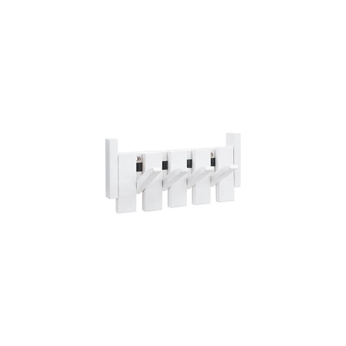 Home Deluxe Kapstok PORTE - 32 x 3,5 x 15 cm, wit