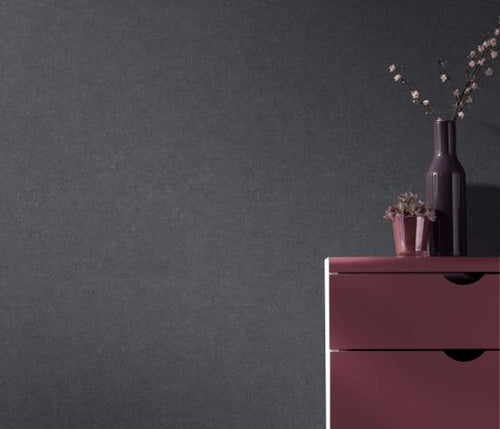 Erismann behang effen donkergrijs - 53 cm x 10.05 m - 662435 - vtwonen shop