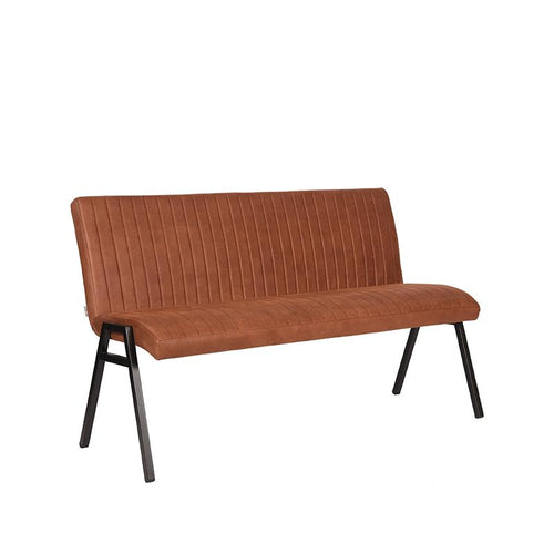 LABEL51 Eetkamerbank Matz - Cognac - 145x62x86cm