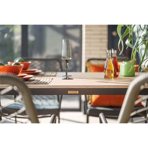 Garden Impressions tuinset Ross - Penedo - mosgroen - 160x90 cm - 5-delig