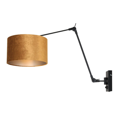 Steinhauer wandlamp prestige - 1 lichts - 90x 50 cm - zwart goud - vtwonen shop