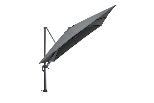 Garden Impressions Hawaii parasolset 300x300 donkergrijs 90 kg