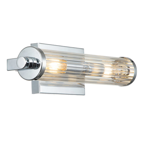 Elstead Kichler Azores Badkamer Wandlamp Gepolijst Chroom, IP44