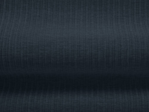 Cosmopolitan Design rechter hoekbank Arendal 4-zits, chenille met ribbeleffect, marineblauw - 166x284x70cm