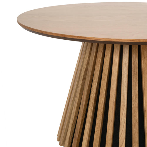 Furnhouse ronde salontafel Svendborg - Natuurlijk eikenhout - Ø 80 cm