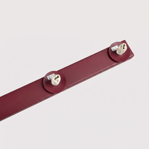 Sollux Lighting Plafondlamp YOLI 4 bordeaux - 88x12x14,5cm