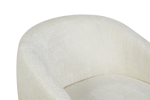 Starfurn Draaifauteuil Yara - Off White - 82x85x77 cm