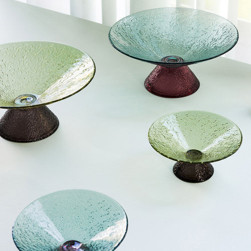 Hübsch glazen kom Bonbon - glas - ø15xh7cm - vtwonen shop