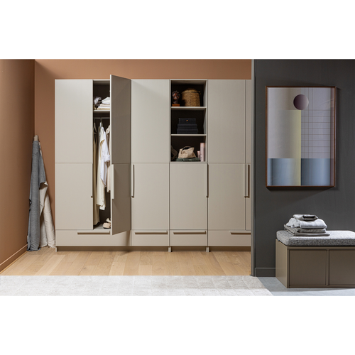 WOOOD opbergbank Turner - Grenen - Mud - 39x80x44 - vtwonen shop