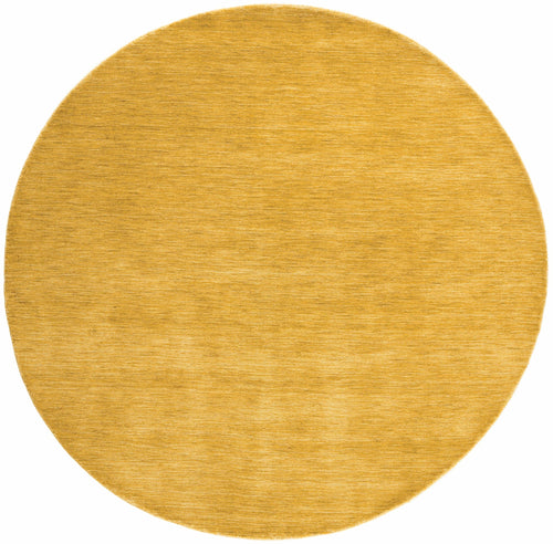 Vloerkleed MOMO Rugs Panorama Uni Rond Gold 150 rond