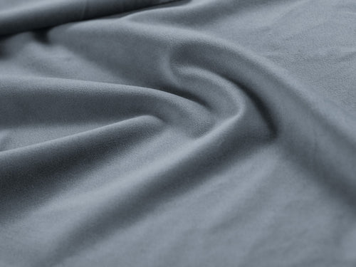 Cosmopolitan Design rechter hoekbank Vienna 5-zits, flueel, lichtblauw - 170x255x95cm