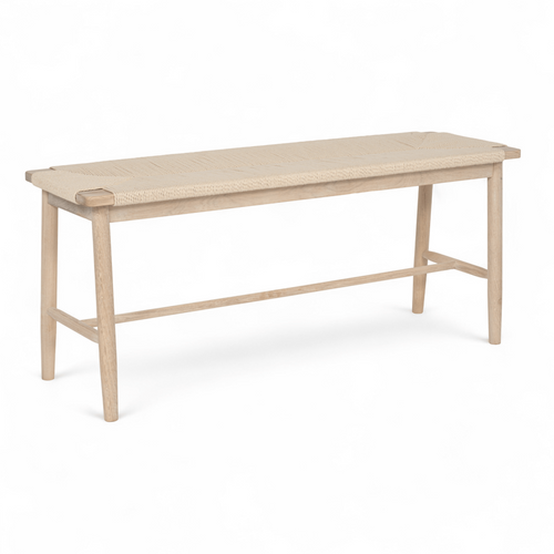 Furnhouse bankje Prime - Witte olie - 35x110x47