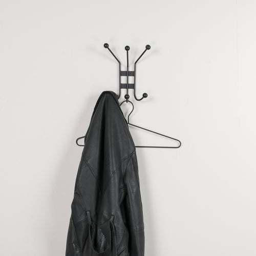 Spinder Design Wandkapstok Barato 1 - Zwart