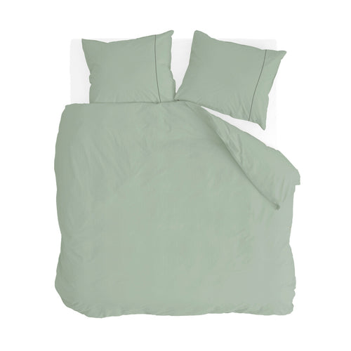 Walra - Dekbedovertrek Remade Uni Essence - 240x220 cm - Groen