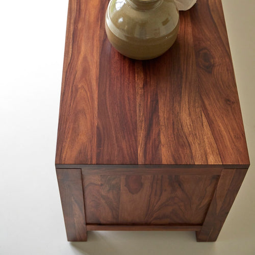 Tikamoon Massief palissander tv-meubel 200 cm - Donkerbruin - vtwonen shop