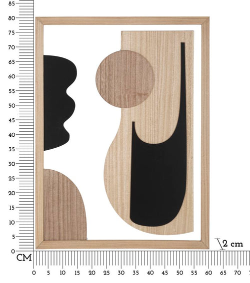 Mauro Ferretti paneel - 60x2x80 cm - bruin