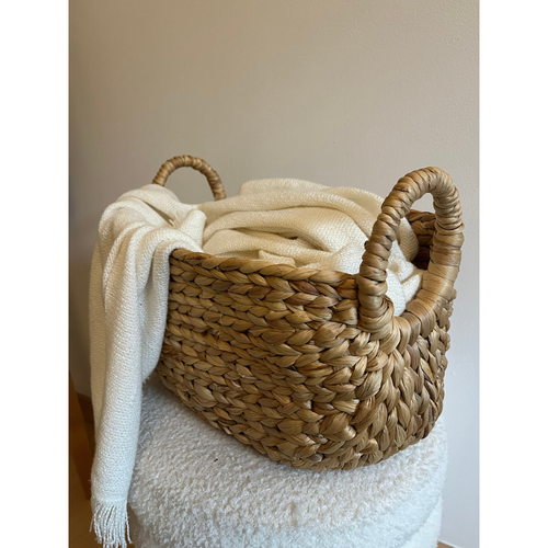 Calicosy - Opbergmand Woonkamer - Beige - 19x36x22 cm