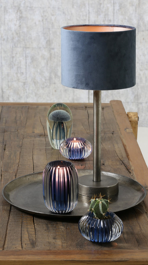 Light & Living lampvoet  - zilver - 12.5x12.5x30 cm