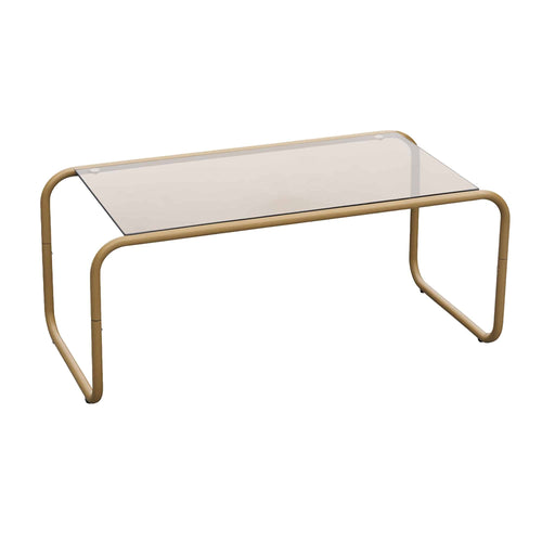 Leitmotiv salontafel Ventana - bruin - 80x40x36cm