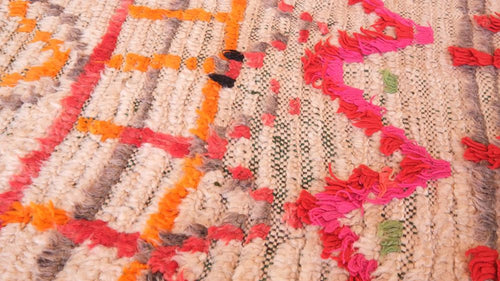 AFK Living vloerkleed Berber - handgemaakt - Wol - 80 cm x 186 cm - vtwonen shop