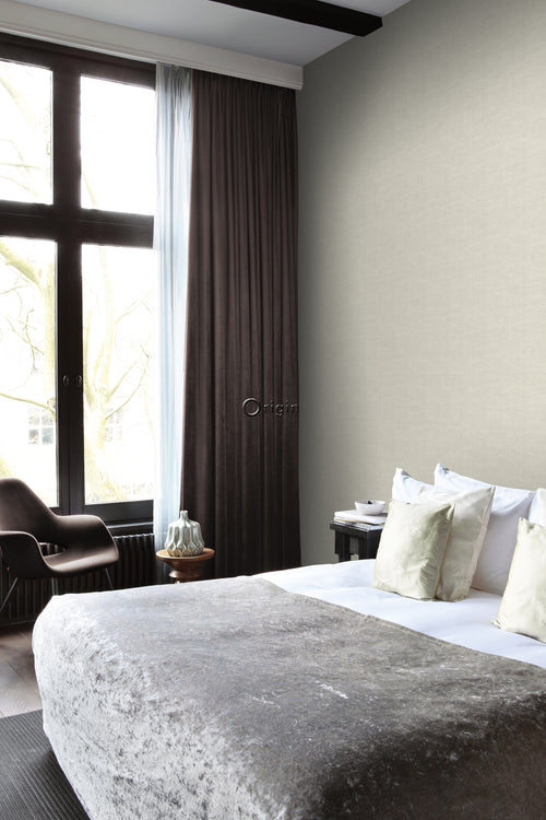 Origin Wallcoverings behang geweven structuur lichtbeige - 0,53 x 10,05 m - 347631 - vtwonen shop