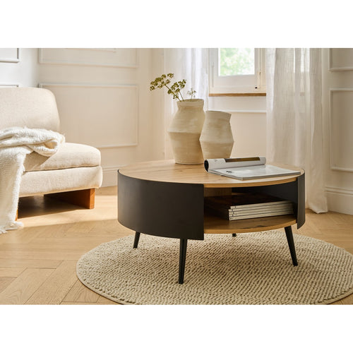 Calicosy - EKLO Salontafel - Eiken - 80x80x39 cm
