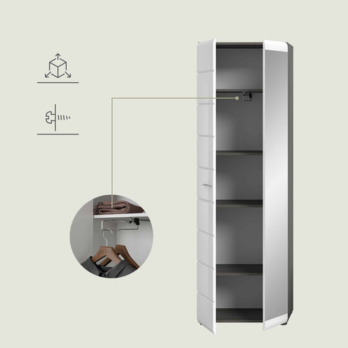 Furnilux Salsa Garderobe / Salsa Entree Meubelset - 192cm x 175cm x 37cm - vtwonen shop