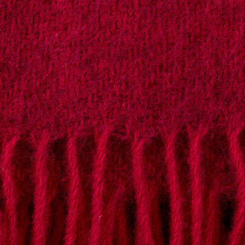 Klippan 100% wollen deken - Gotland - cerise- 130x200cm