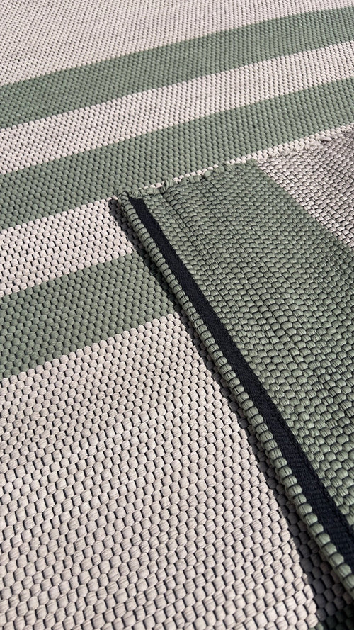 AFK Living vloerkleed Tiago - handgemaakt - Gerecycled katoen - 140 x 200 cm - vtwonen shop