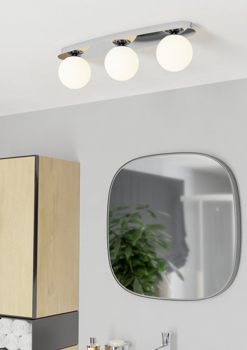 EGLO plafondlamp Castrovido - badkamer - chroom
