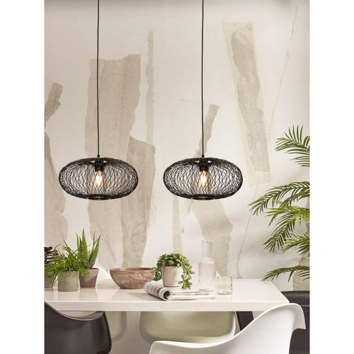 GOOD&MOJO hanglamp Cango - zwart - Ø40cm - vtwonen shop