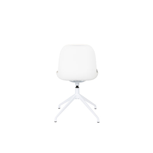 Zuiver Albert Kuip Swivel Eetkamerstoelen  Wit - Set van 2 - vtwonen shop