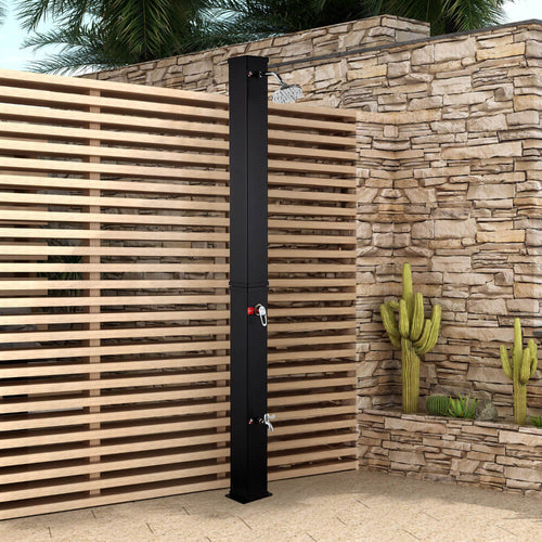 Home Deluxe Solardouche Zwart Mat - vtwonen shop